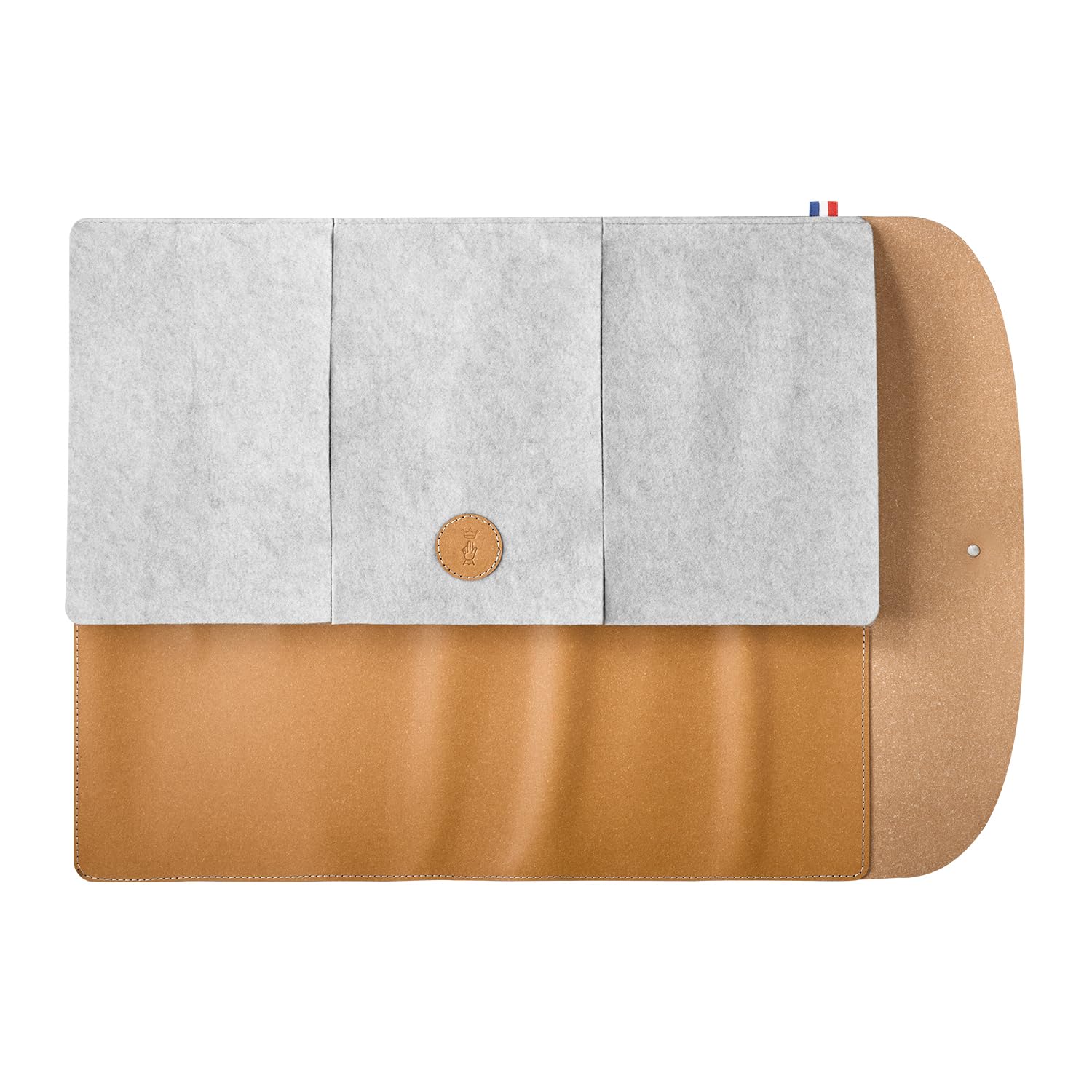 opinel-8-slot-recycled-leather-knife-roll-holds-up-to-8-chef-knives-up-to-10-inc image 4