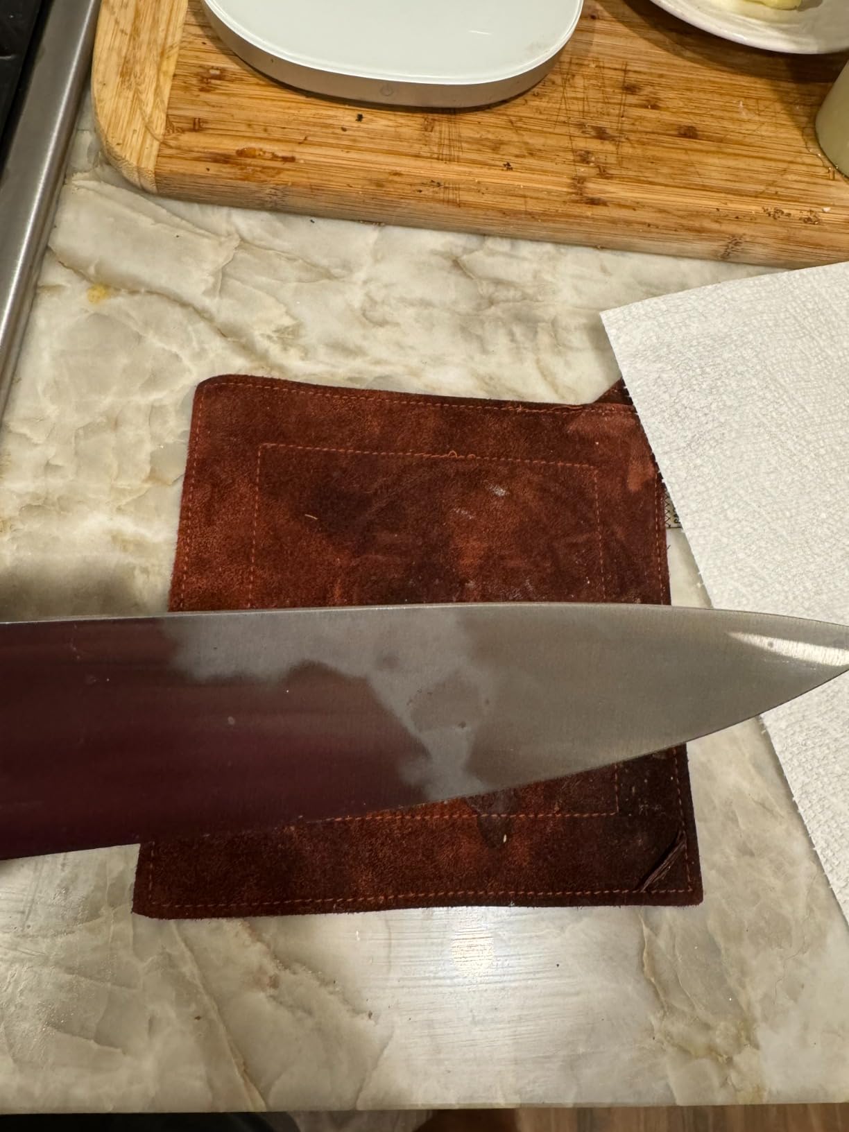 Arrived with a scratched blade
