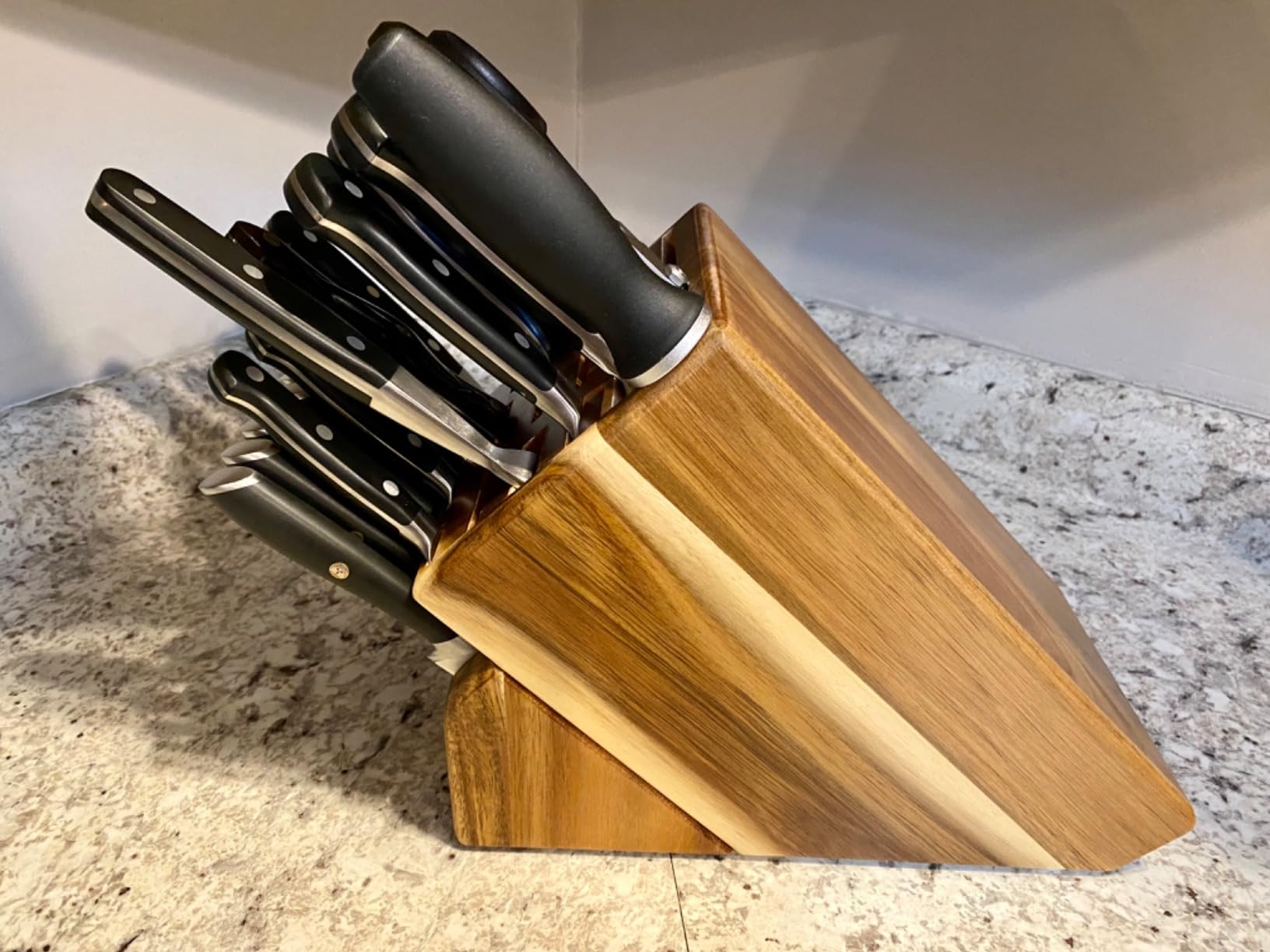 Decent, but check your knife handles
