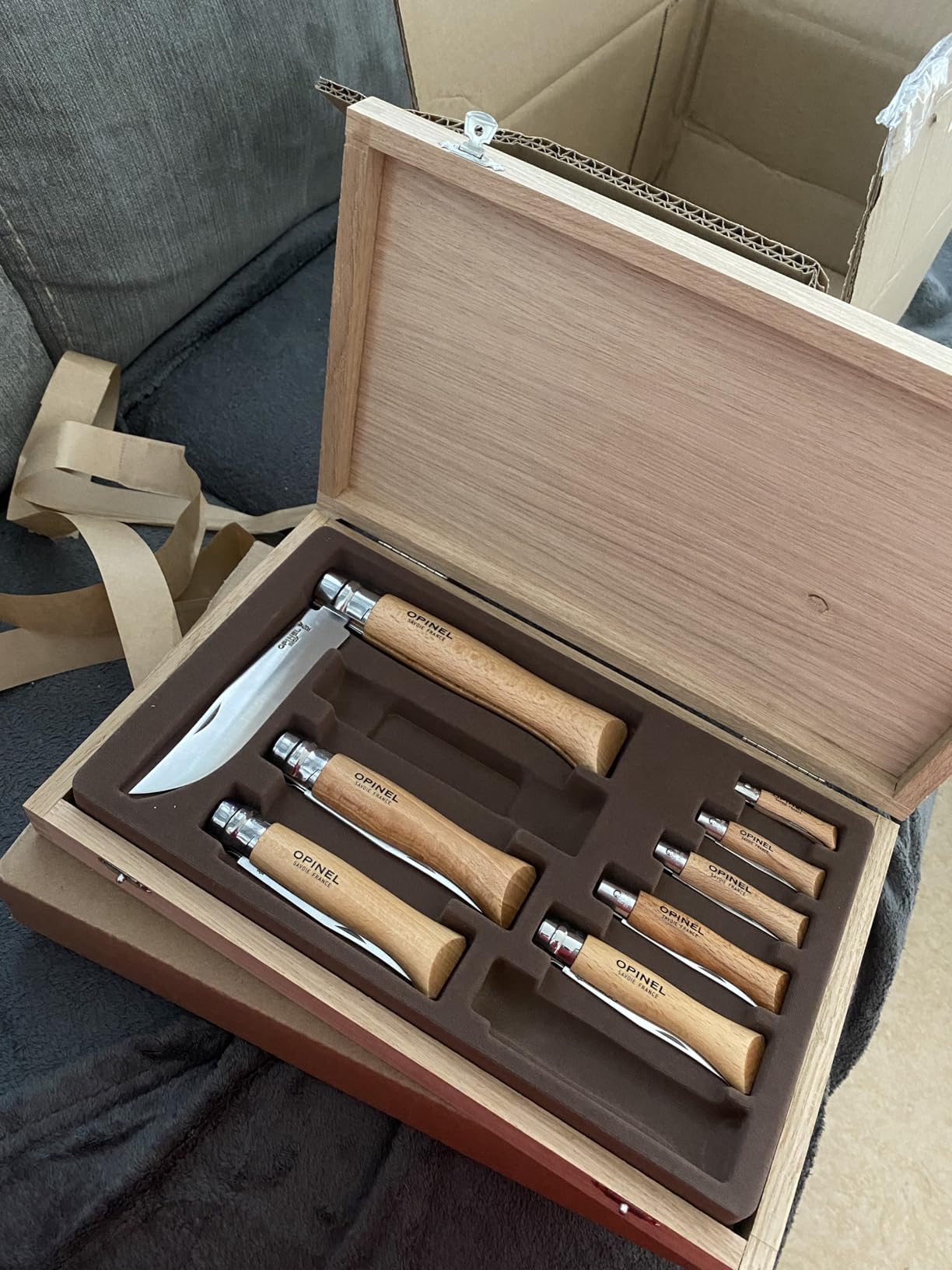 Beautiful gift set, my dad was thrilled