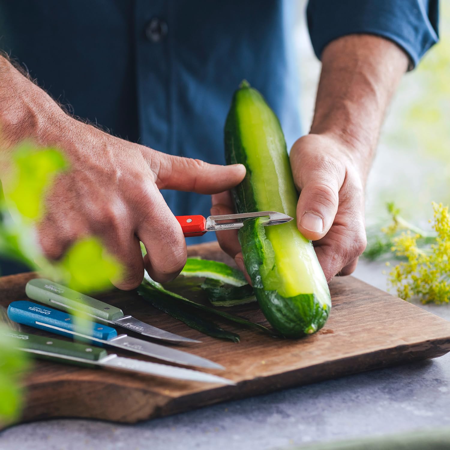 opinel-les-essentials-4-piece-small-kitchen-knife-set-paring-micro-serrated-peel image 8