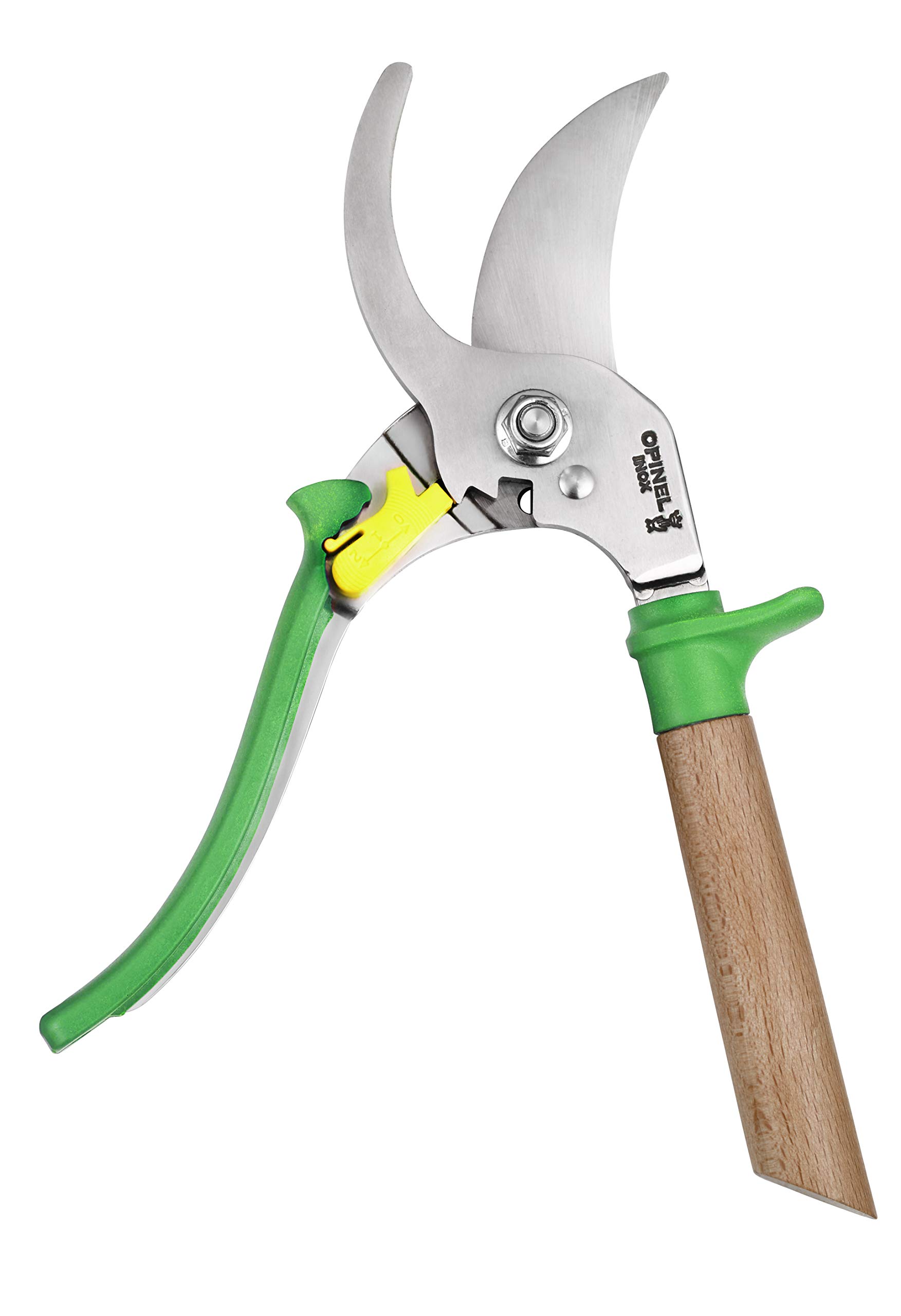 opinel-hand-pruning-shears-with-3-position-lock-20mm-bypass-stainless-steel-blad image 3