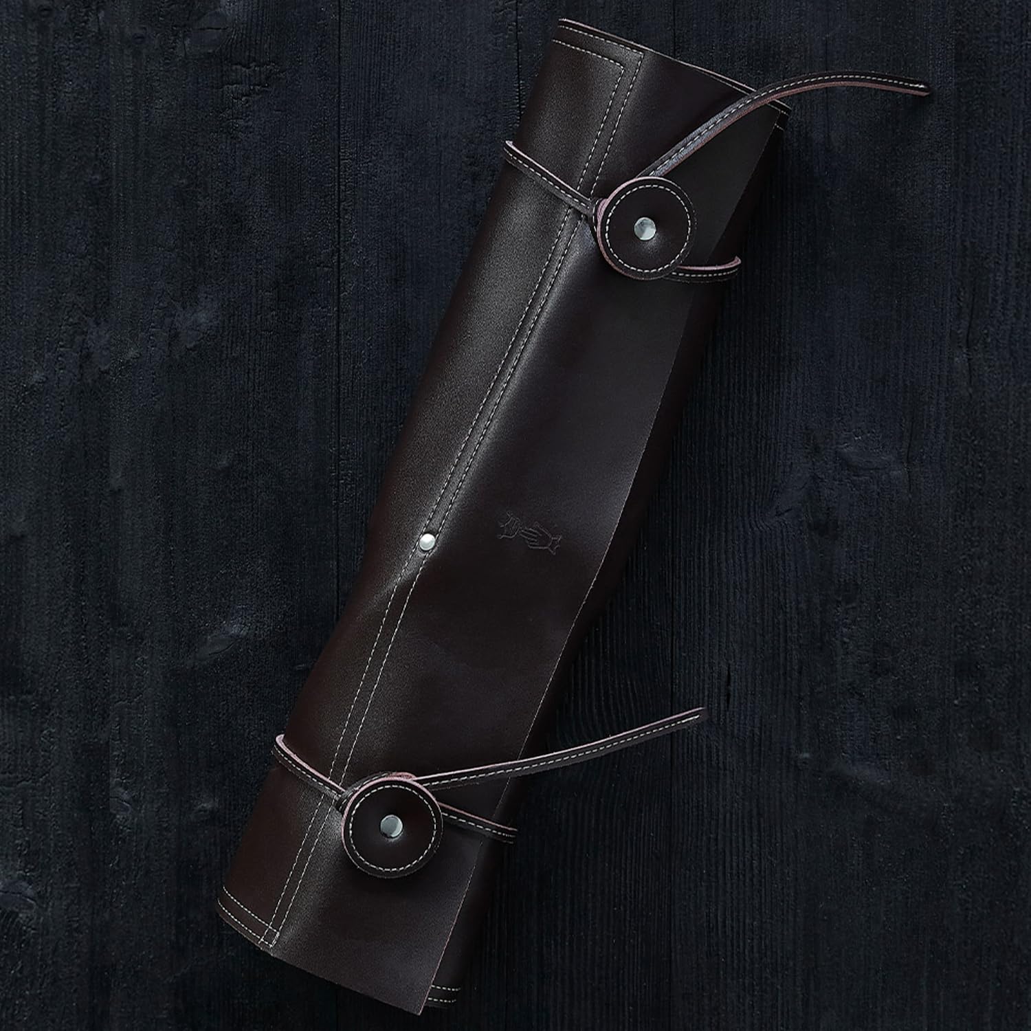 opinel-8-slot-synthetic-leather-chef-and-kitchen-knife-roll-safe-knife-storage-a image 6