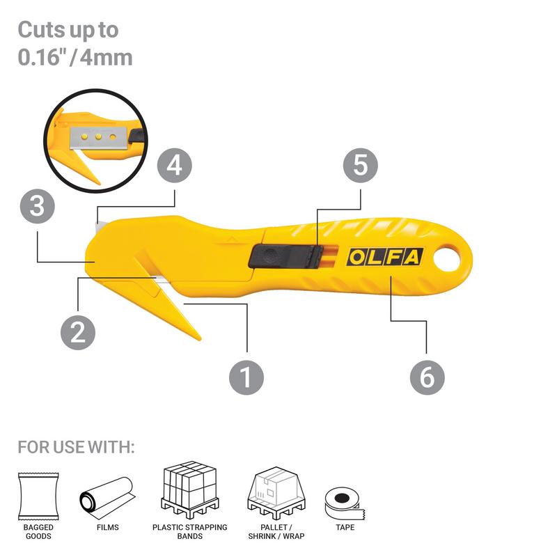 olfa-sk-10-concealed-blade-safety-knife-with-replaceable-blade-four-position-saf image 2
