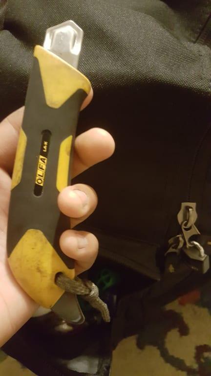 My husband's new favorite tool