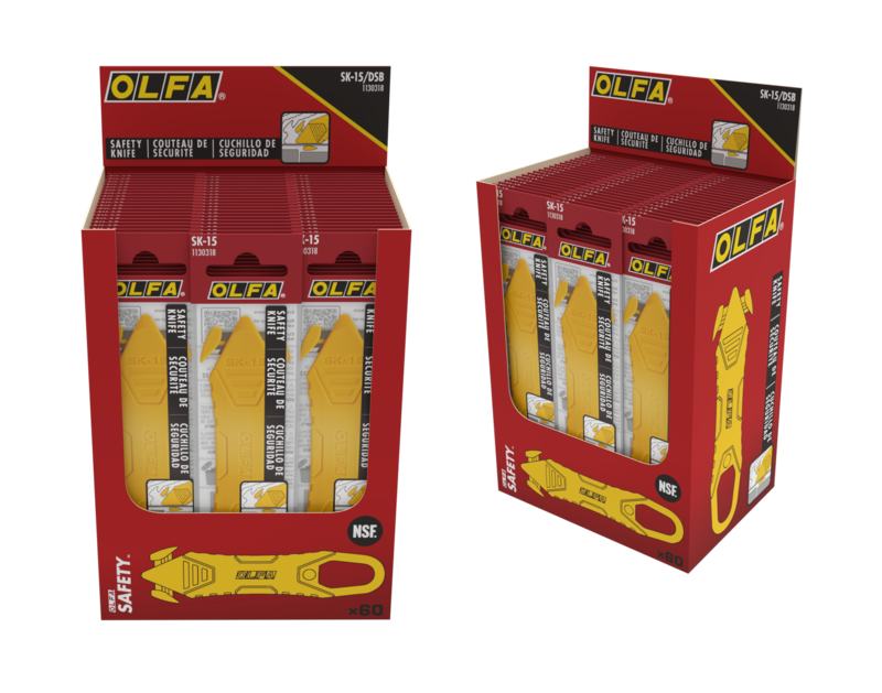 olfa-sk-15-disposable-concealed-blade-safety-knife-nsf-food-safe-open-cutting-ch image 4