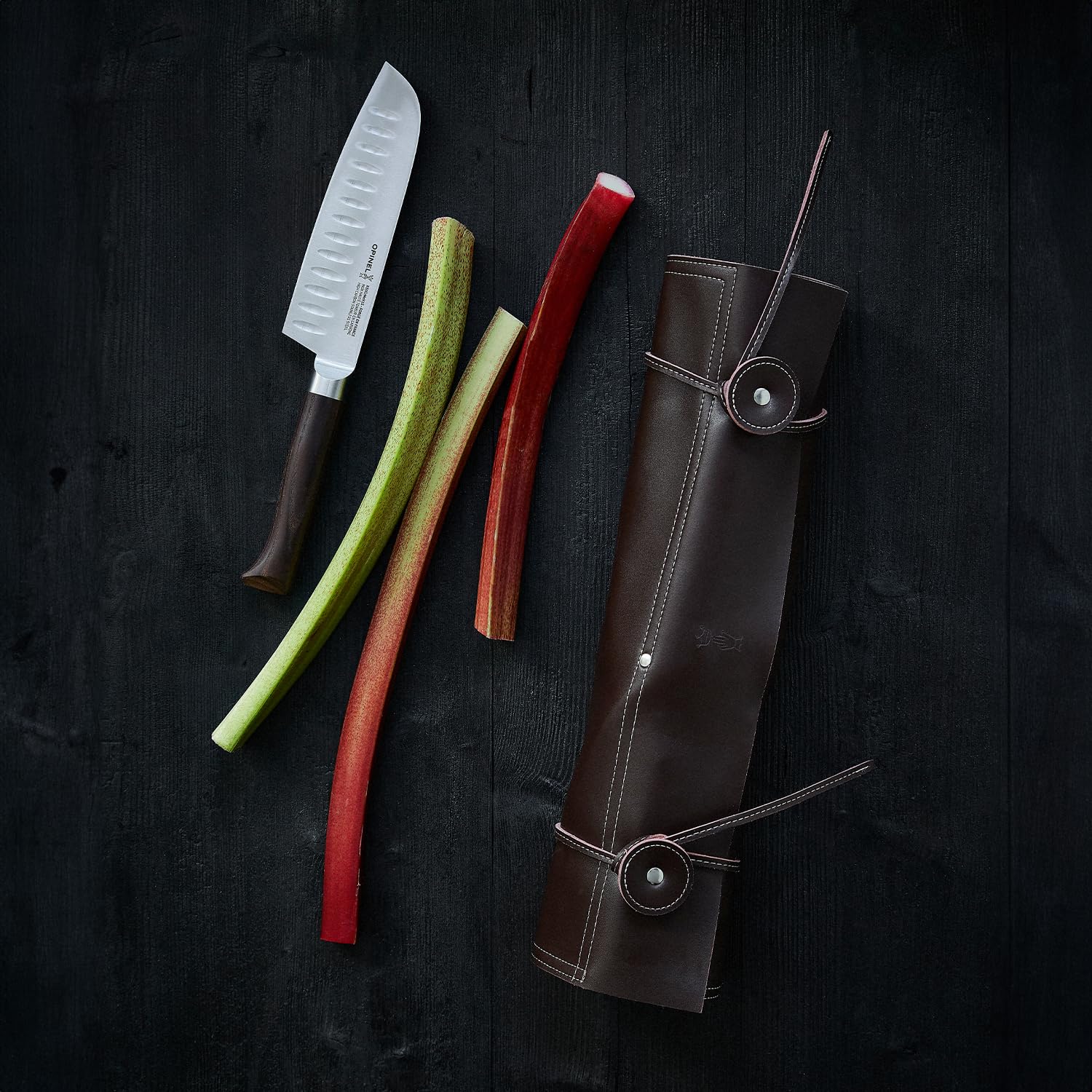 opinel-8-slot-synthetic-leather-chef-and-kitchen-knife-roll-safe-knife-storage-a image 7