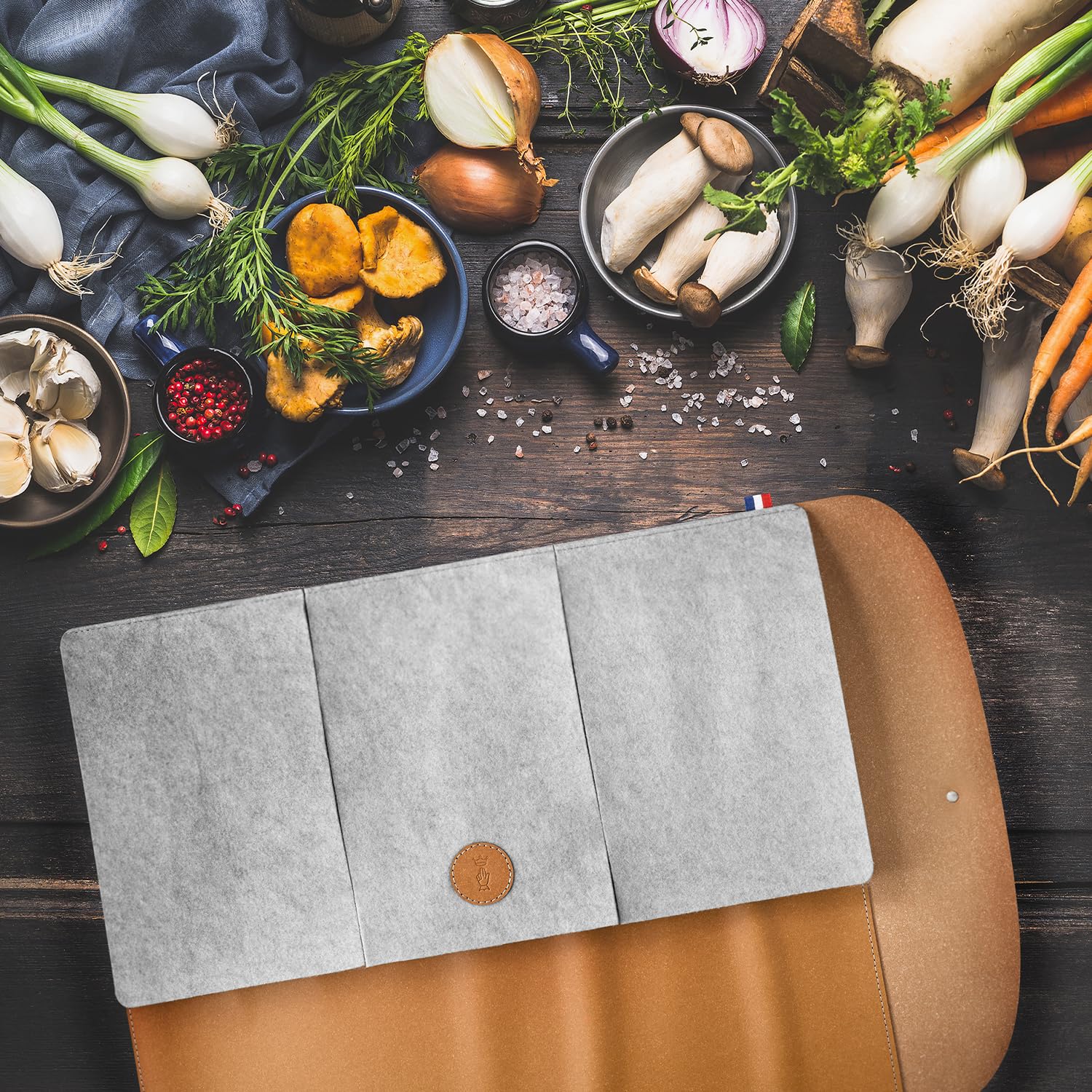 opinel-8-slot-recycled-leather-knife-roll-holds-up-to-8-chef-knives-up-to-10-inc image 7