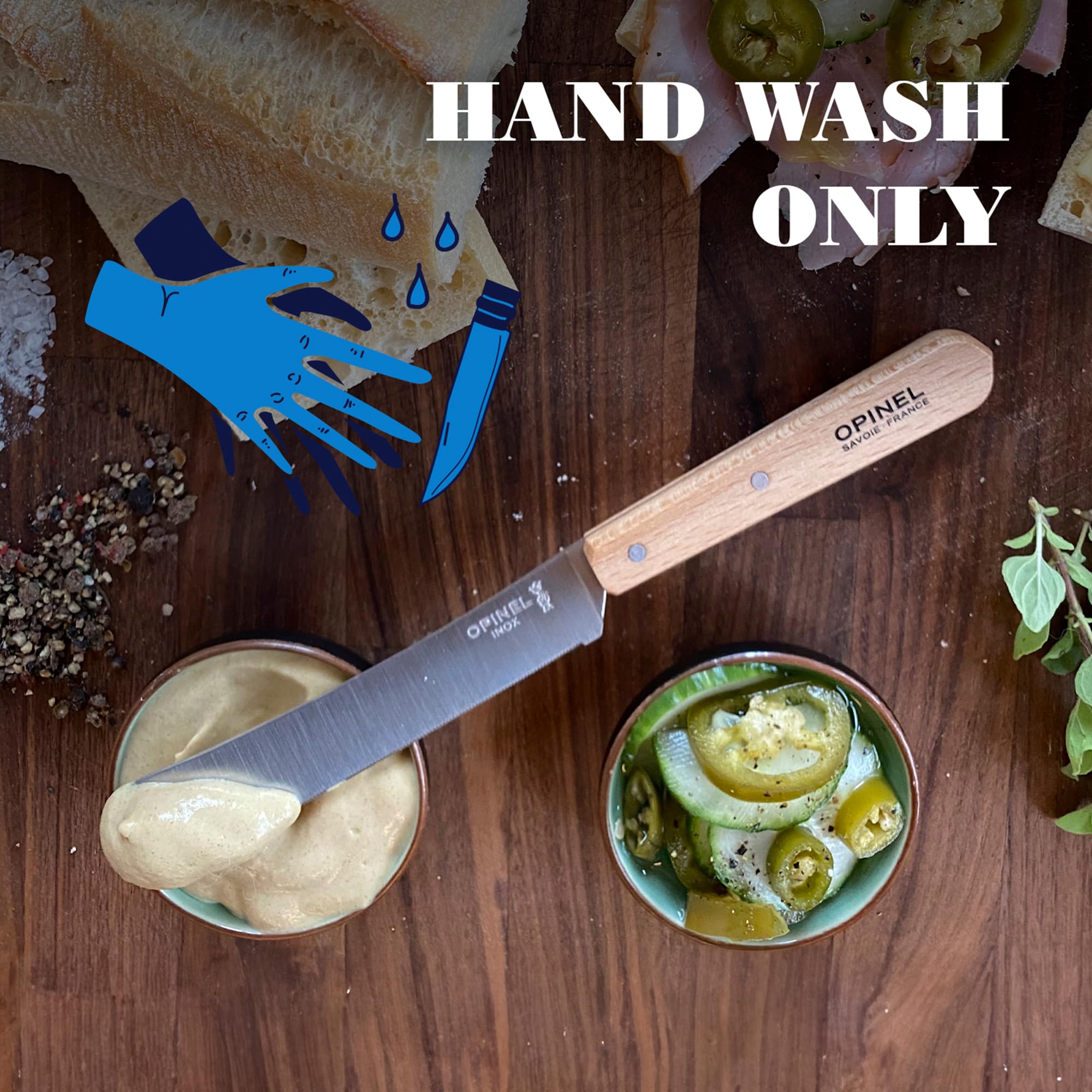 opinel-brunch-knife-micro-serrated-spreading-breakfast-knife-orange-handle image 4