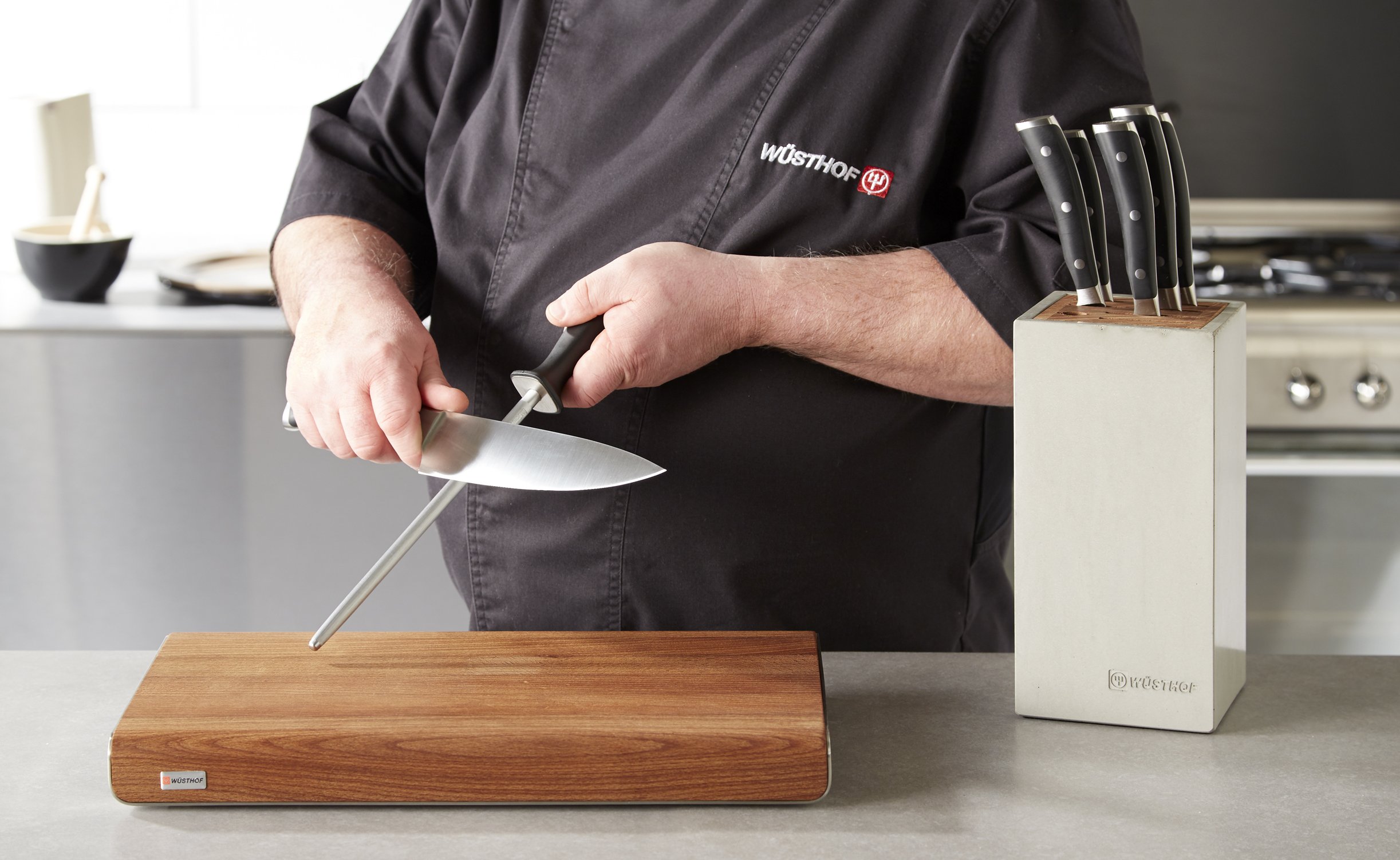 w-sthof-10-deluxe-honing-steel-ridged-sure-grip-knife-sharpening-rod-solingen-ge image 4