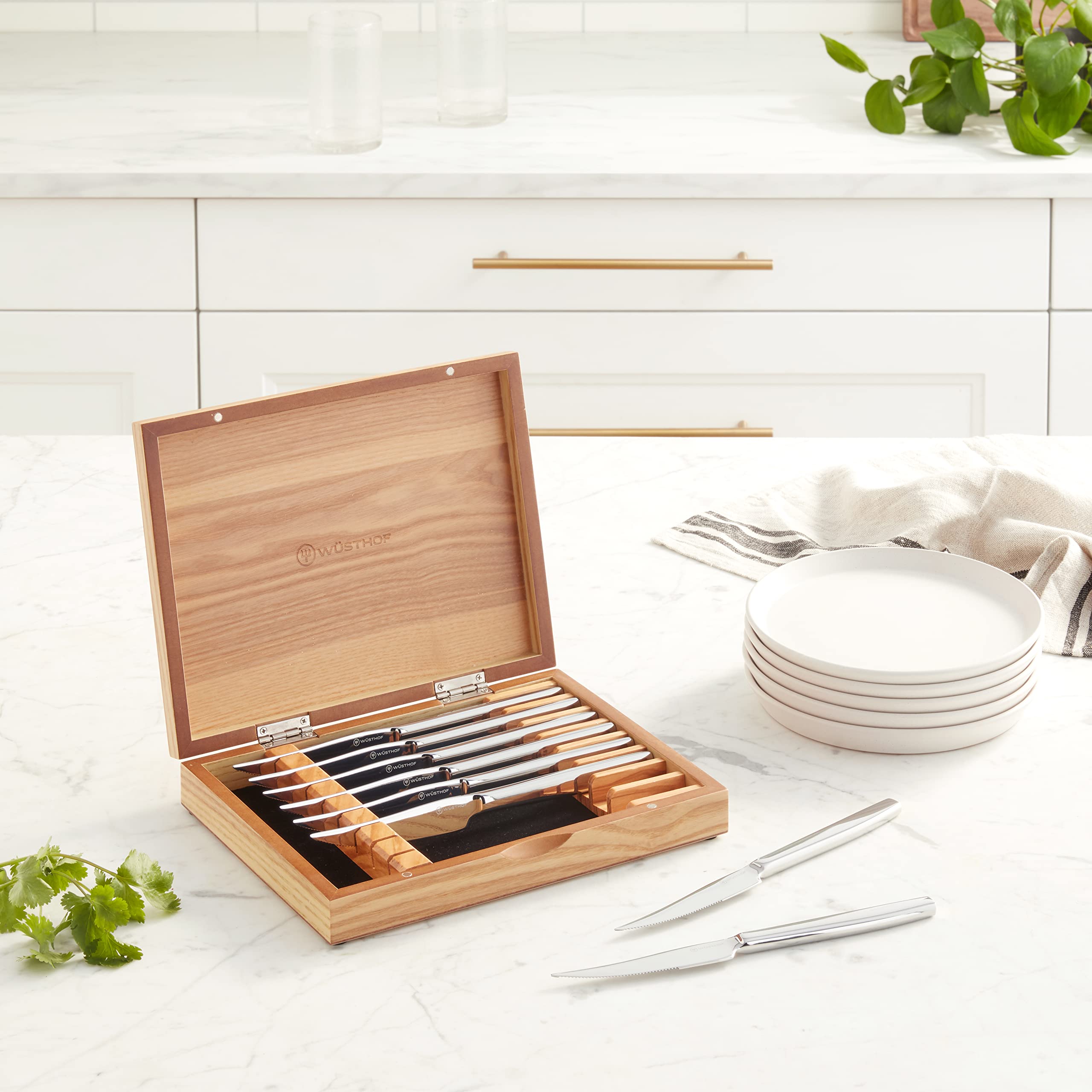 w-sthof-8-piece-stainless-mignon-steak-knife-set-silver-4-5-serrated-steak-knive image 5