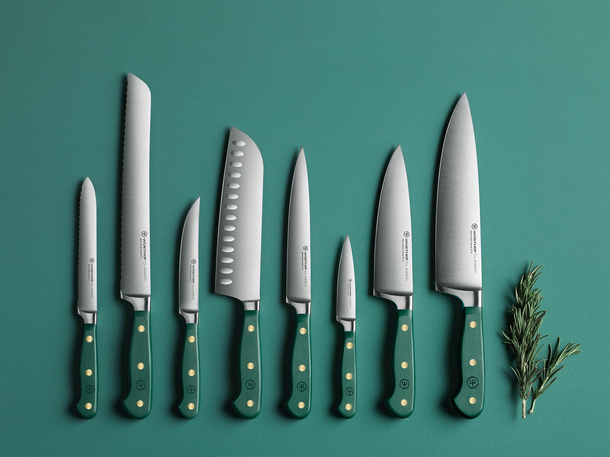 w-sthof-classic-fresh-rosemary-5-serrated-utility-knife-forged-high-carbon-stain image 5