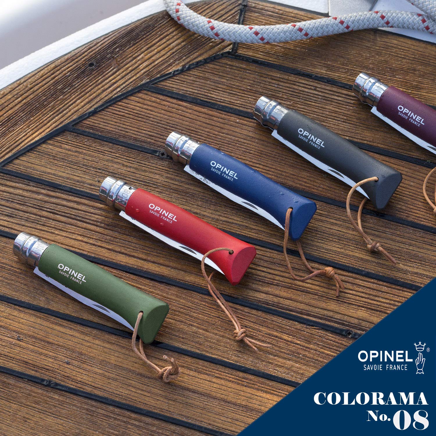 opinel-colorama-series-no-8-stainless-steel-everyday-carry-folding-pocket-knife- image 5