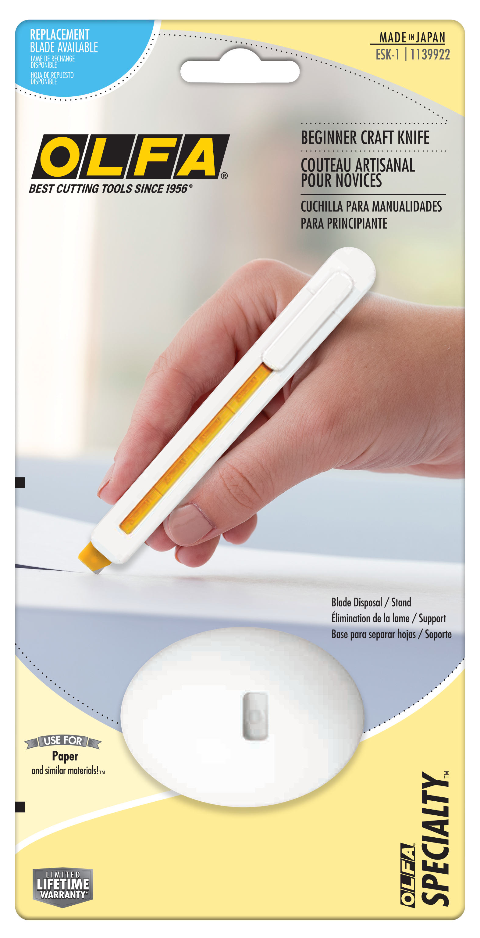 olfa-esk-1-beginner-craft-knife-with-stand image 5