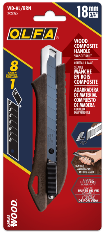 olfa-wd-al-18mm-wood-composite-auto-lock-utility-knife image 8