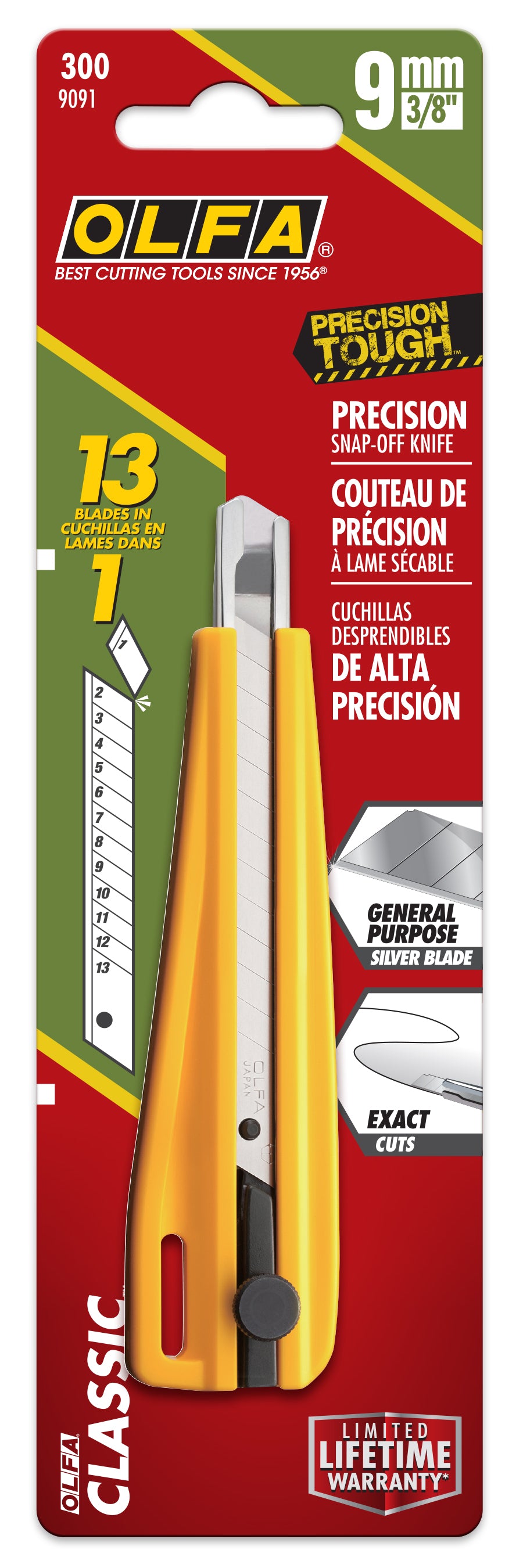olfa-300-9mm-ratchet-lock-precision-utility-knife-stainless-steel-channel-tool-f image 3