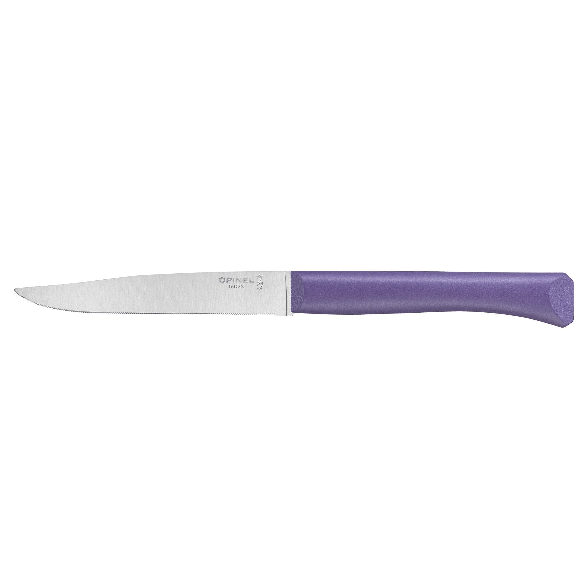 opinel-bon-app-tit-steak-knife-red-polymer-handle-micro-serrated-dishwasher-safe image 5