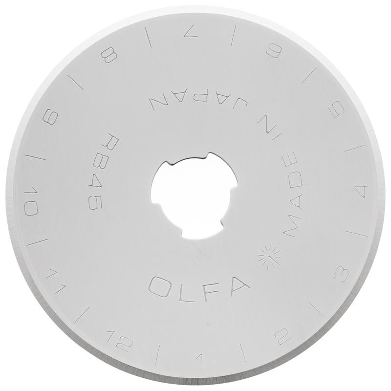 olfa-rb45-45mm-tungsten-steel-rotary-blade-cuts-up-to-8-layers-of-cotton-fits-mo image 1