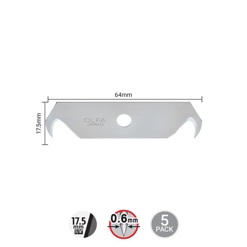 olfa-hob-dual-edge-hook-safety-blade-hooked-design-for-sk-4-sk-9-utc-1-5-pack image 2