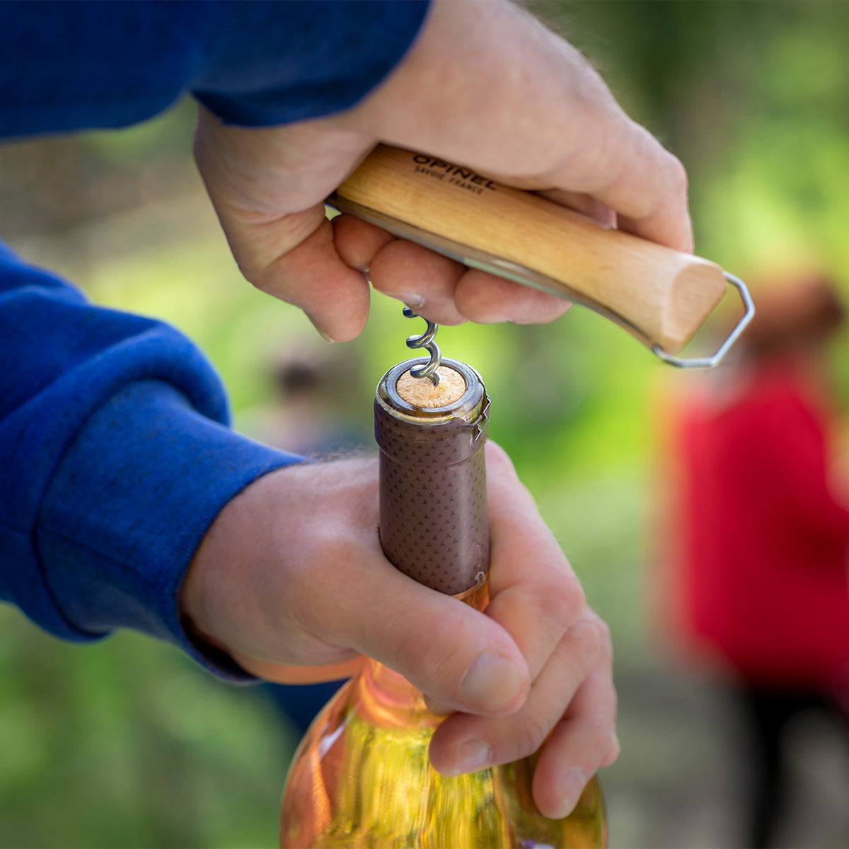 opinel-cheese-wine-kit-no-10-corkscrew-folding-knife-essential-spreading-knife-m image 5