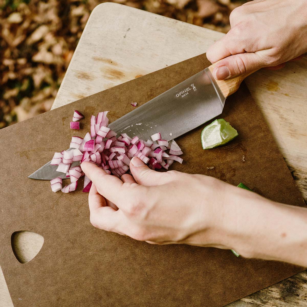 opinel-parall-le-8-inch-chef-knife-beechwood-handle image 3