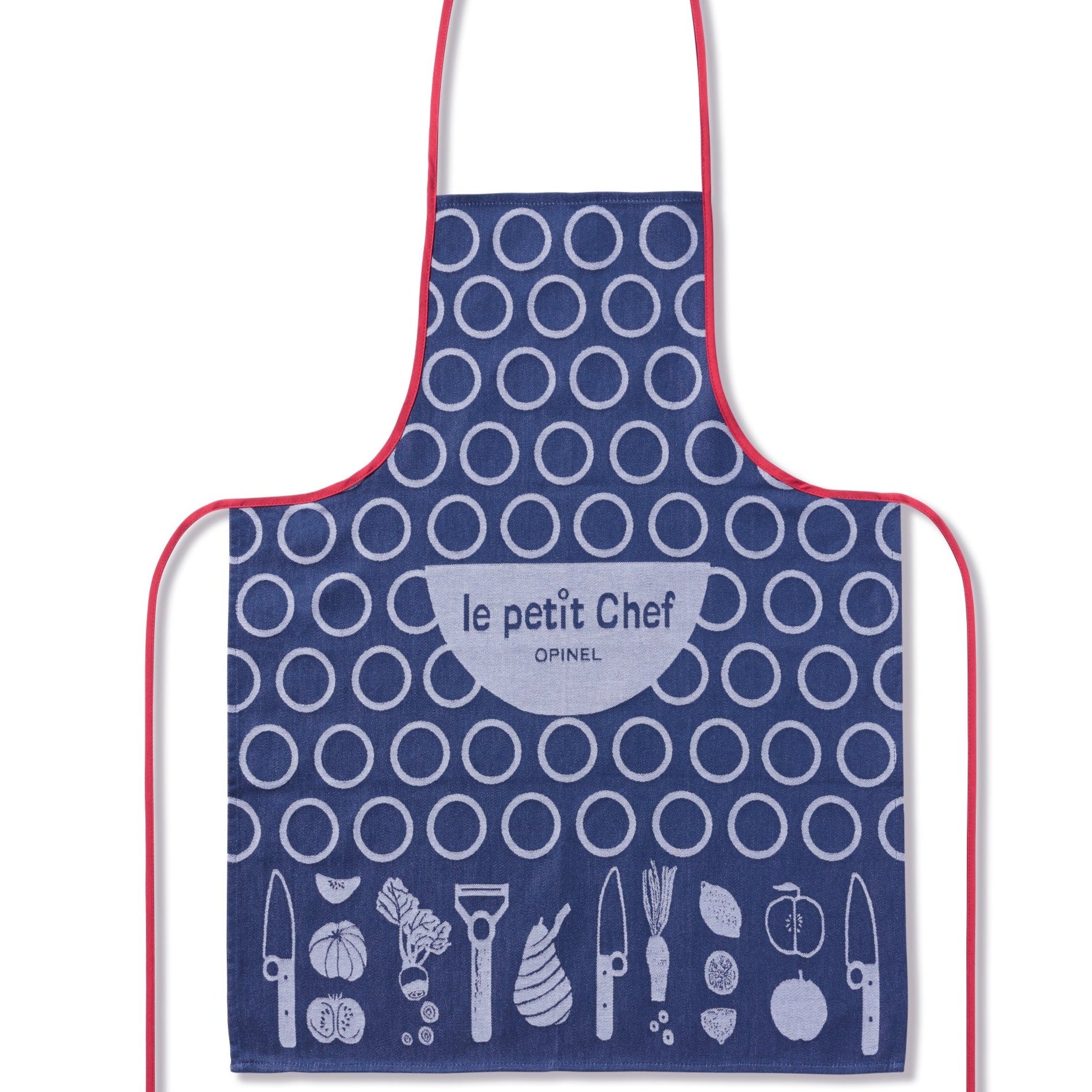opinel-le-petit-chef-children-s-apron-100-cotton-kids-kitchen-apron-made-in-fran image 2