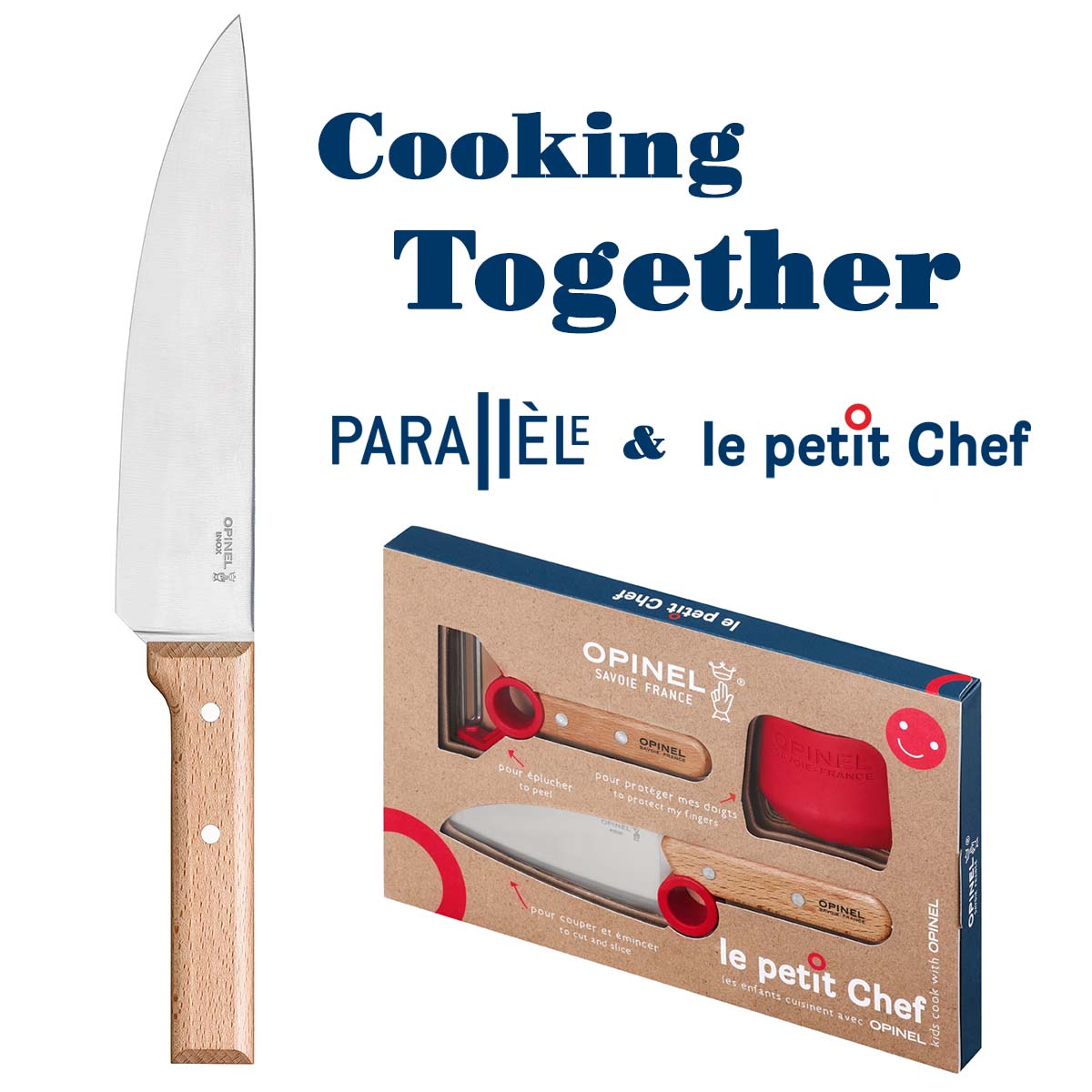 opinel-cooking-together-kit-le-petit-chef-3-piece-kids-knife-set-bundled-with-yo image 6