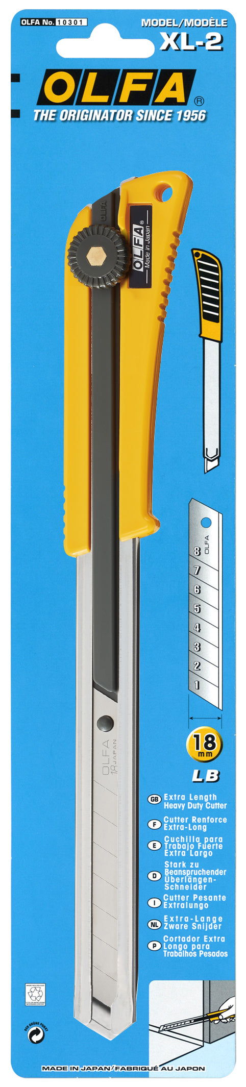 olfa-xl-2-18mm-extended-reach-heavy-duty-utility-knife-with-6-inch-extra-long-ch image 3