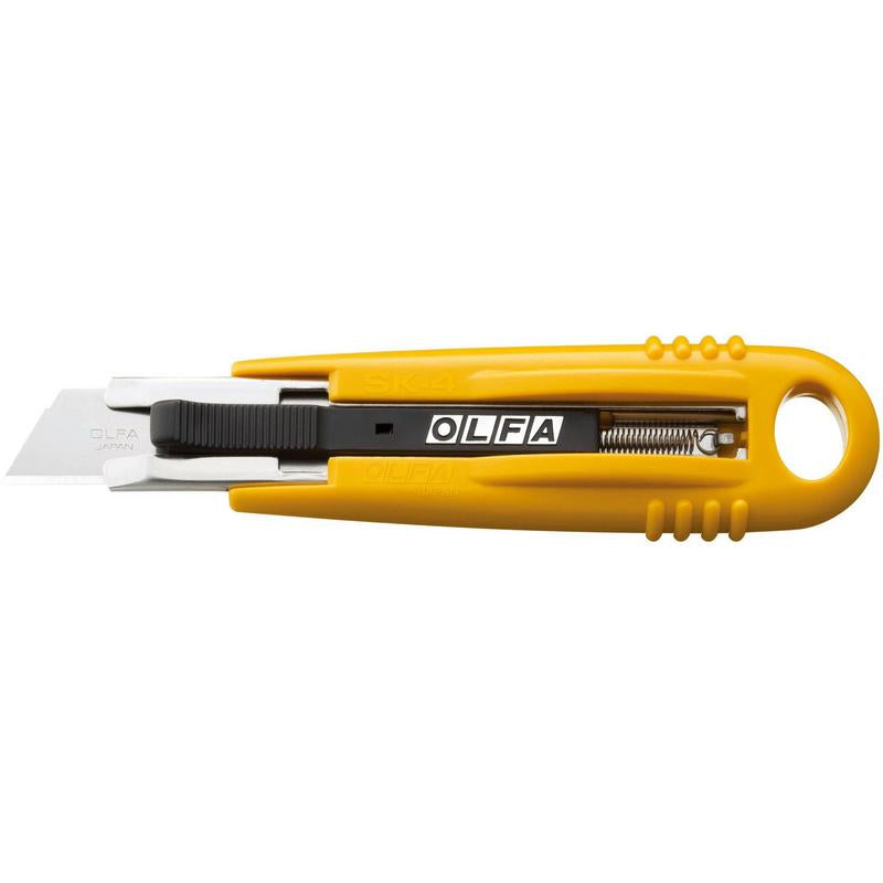olfa-sk-4-semi-automatic-self-retracting-safety-knife-dual-edge-safety-blade-tex image 1