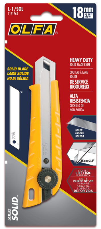 olfa-l-1-sol-18mm-heavy-duty-utility-knife-with-85mm-solid-blade image 3
