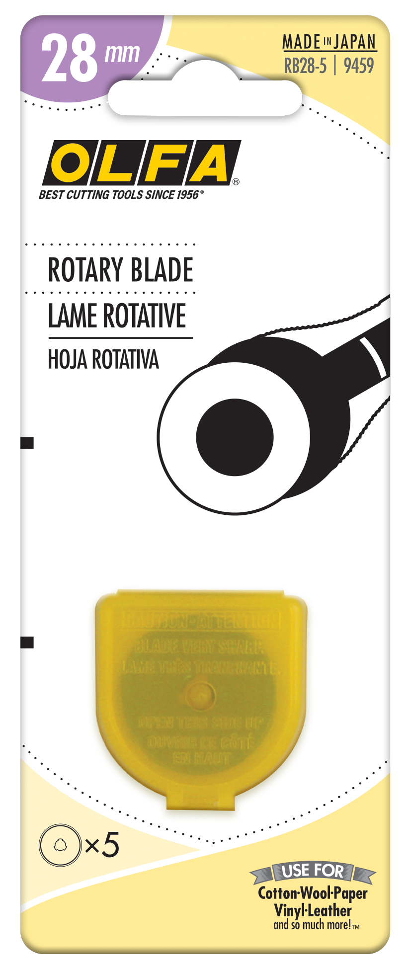 olfa-rb28-28mm-tungsten-steel-rotary-blade-precision-blade-for-detailed-cuts-and image 3
