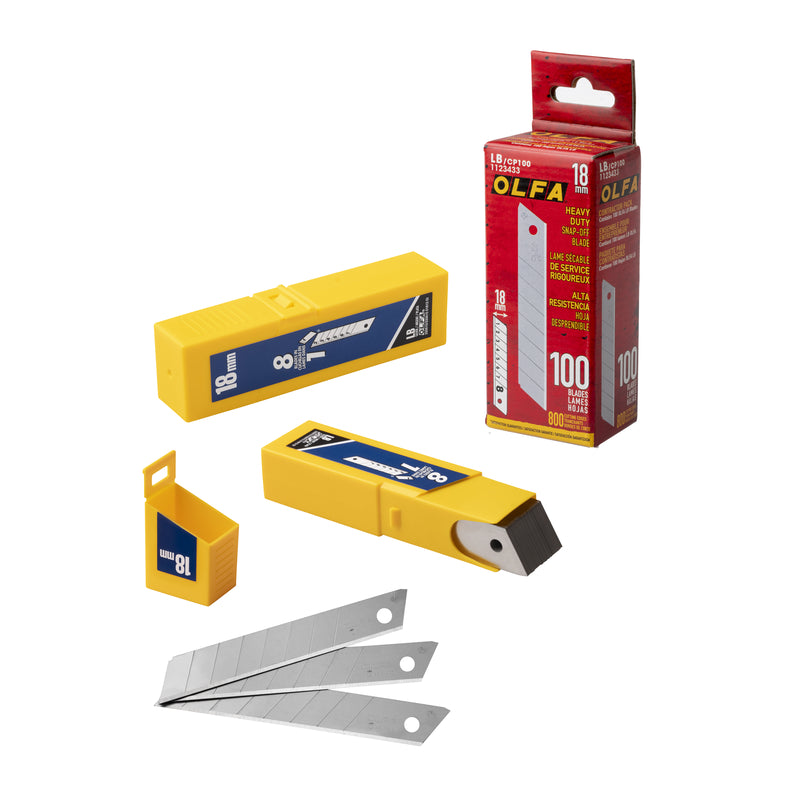 olfa-lb-18mm-silver-snap-off-blades-5-10-30-50-100-packs image 7
