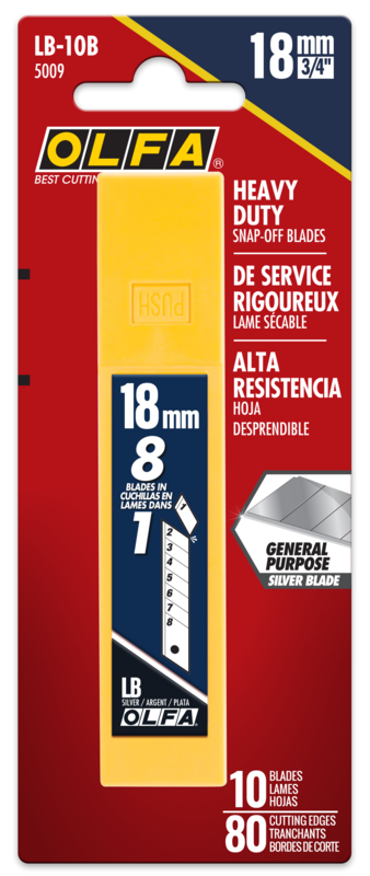 olfa-lb-18mm-silver-snap-off-blades-5-10-30-50-100-packs image 3