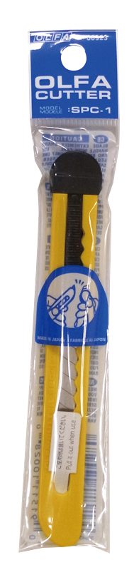 olfa-spc-1-40-9mm-basic-precision-utility-knife-slide-lock-steel-pocket-clip-bla image 3