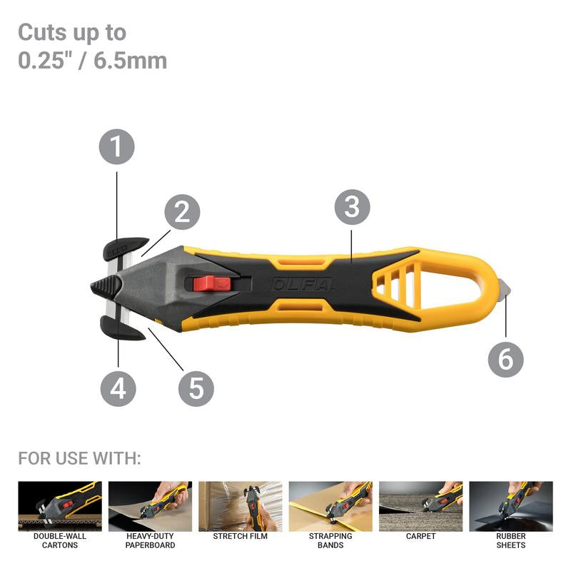 olfa-sk-16-quick-change-concealed-blade-safety-knife image 2