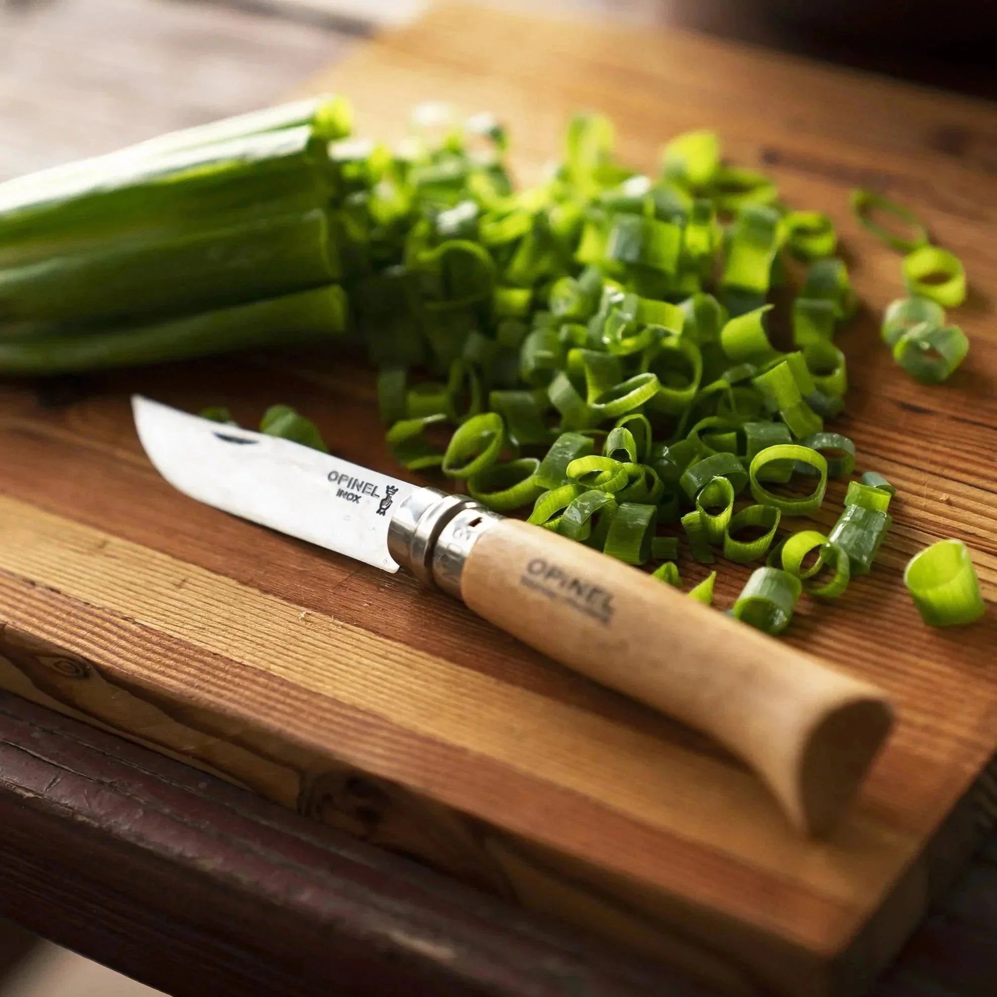 opinel-no-08-stainless-steel-folding-knife-engraved-gift-bundle-set-of-6-with-sh image 6