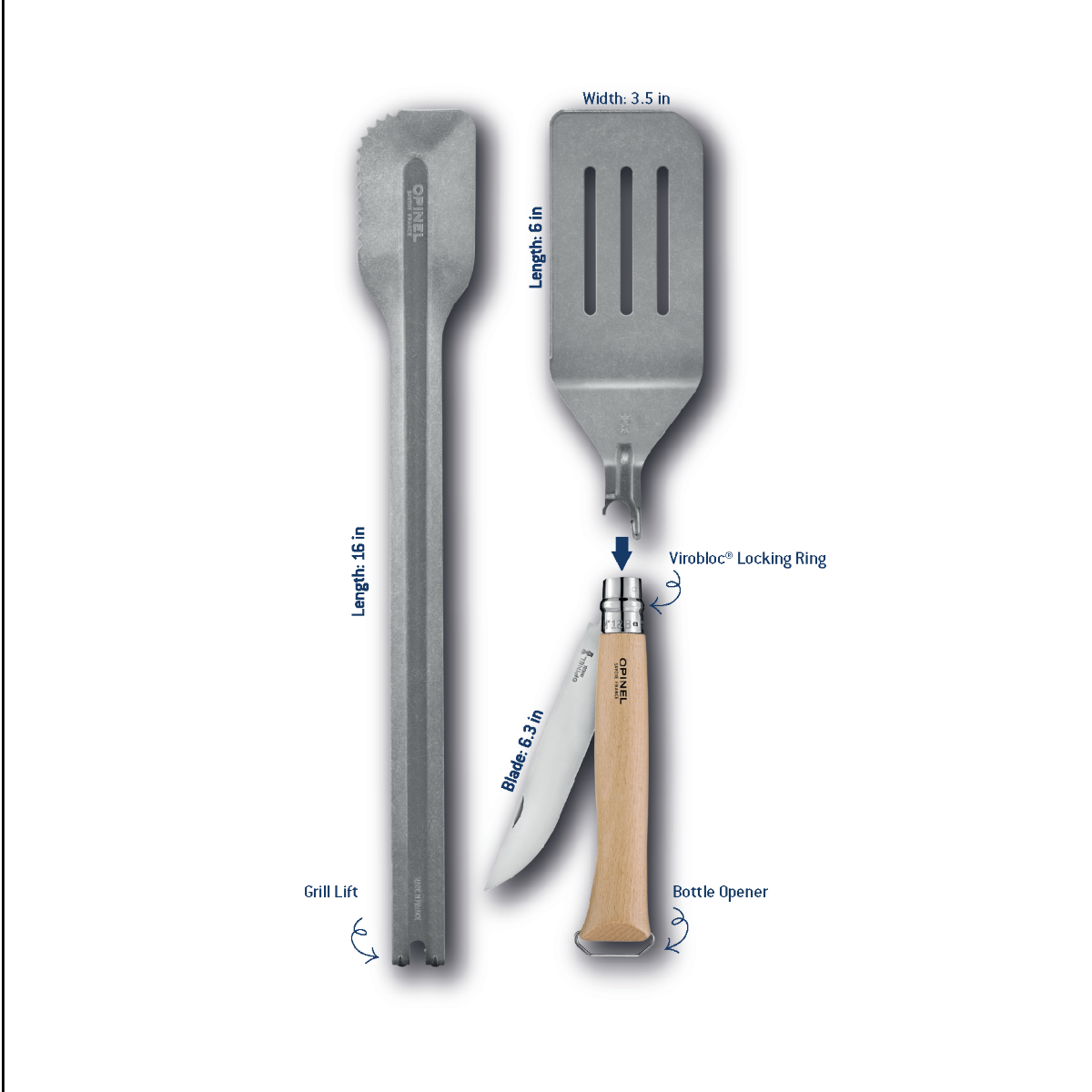 opinel-grilling-set-no-12b-stainless-steel-bbq-folding-knife-with-bottle-opener- image 8
