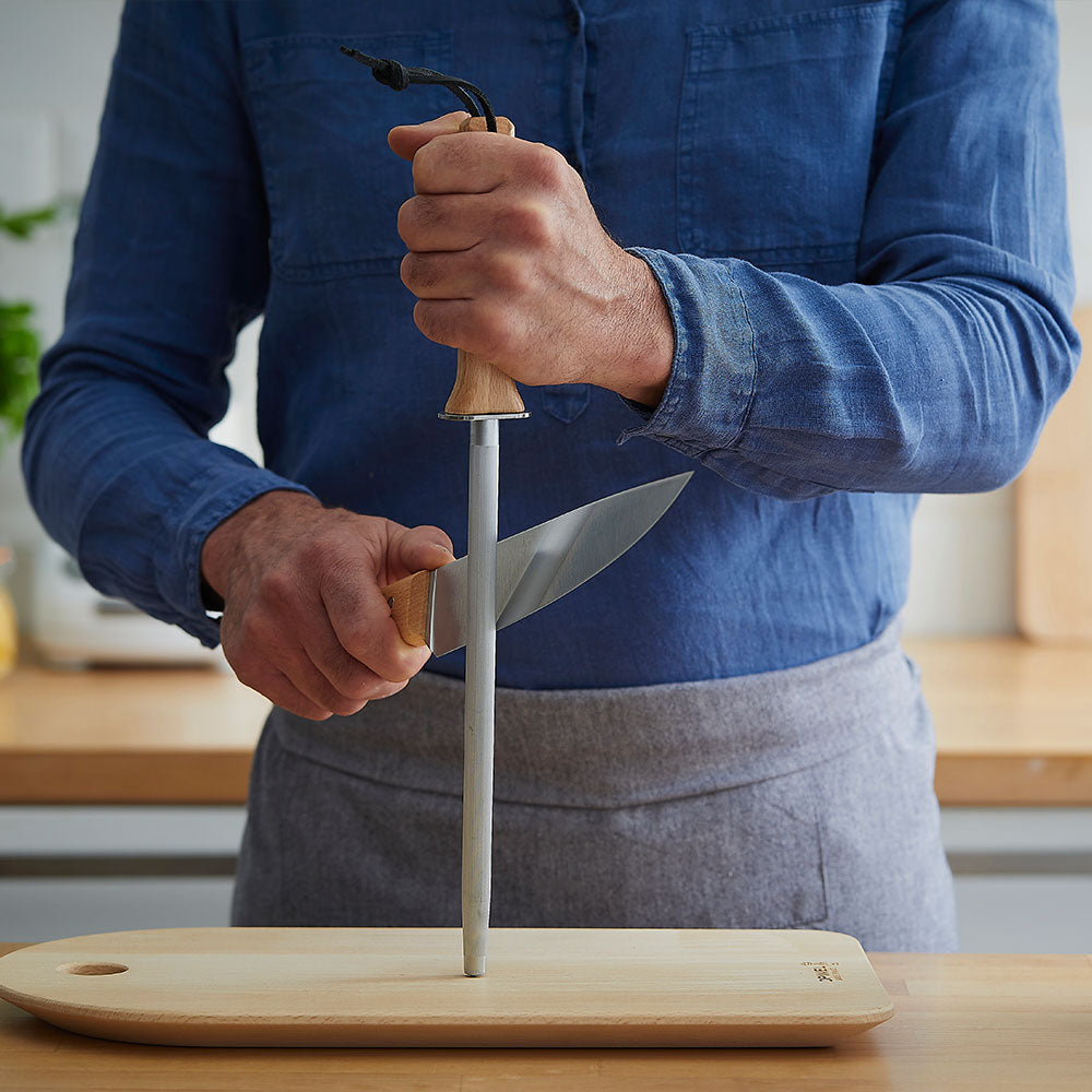 opinel-honing-steel-sharpening-rod-10-inch-for-knife-edge-maintenance image 2