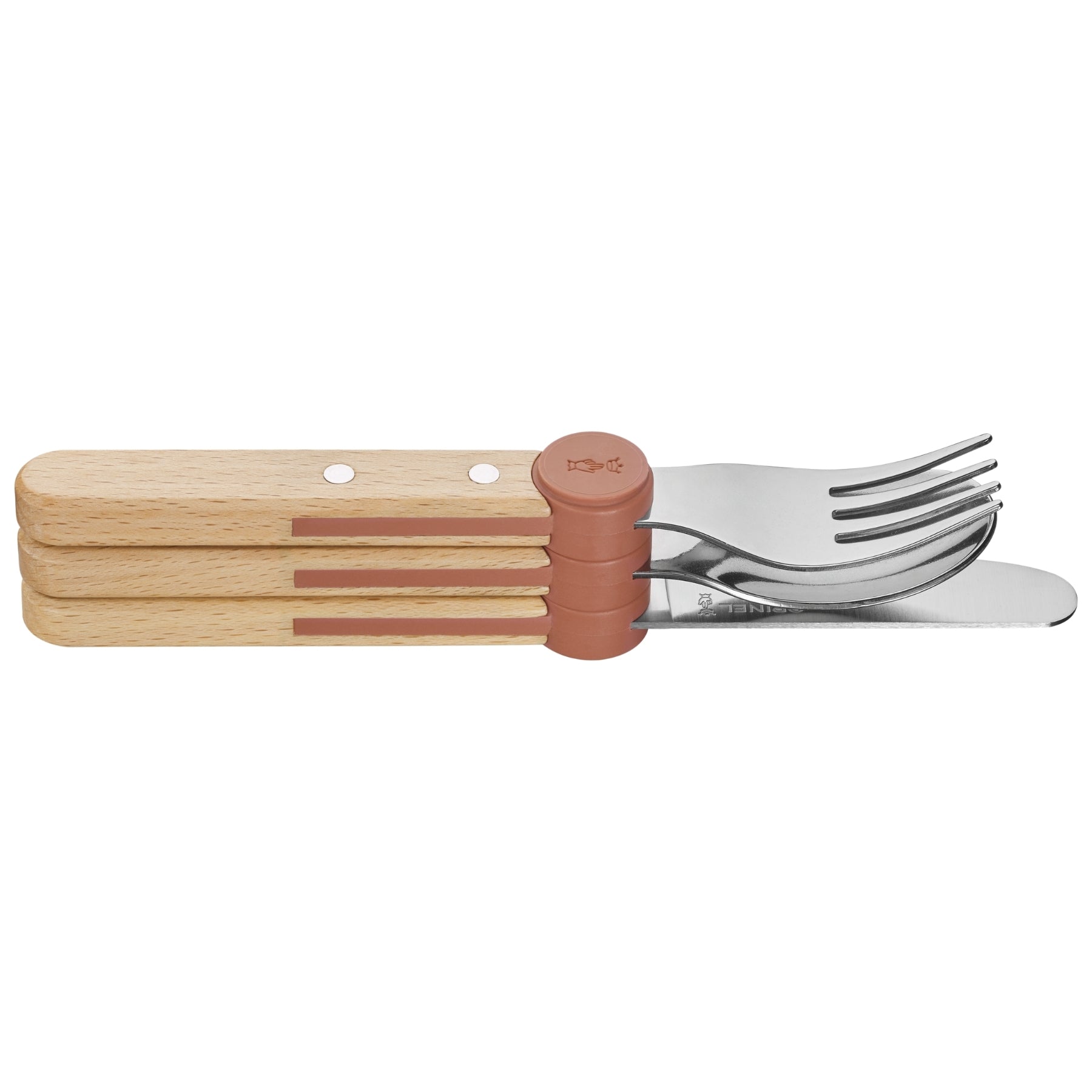 opinel-kids-cutlery-le-petit-gourmet-3-piece-beechwood-knife-fork-spoon-set-for- image 6