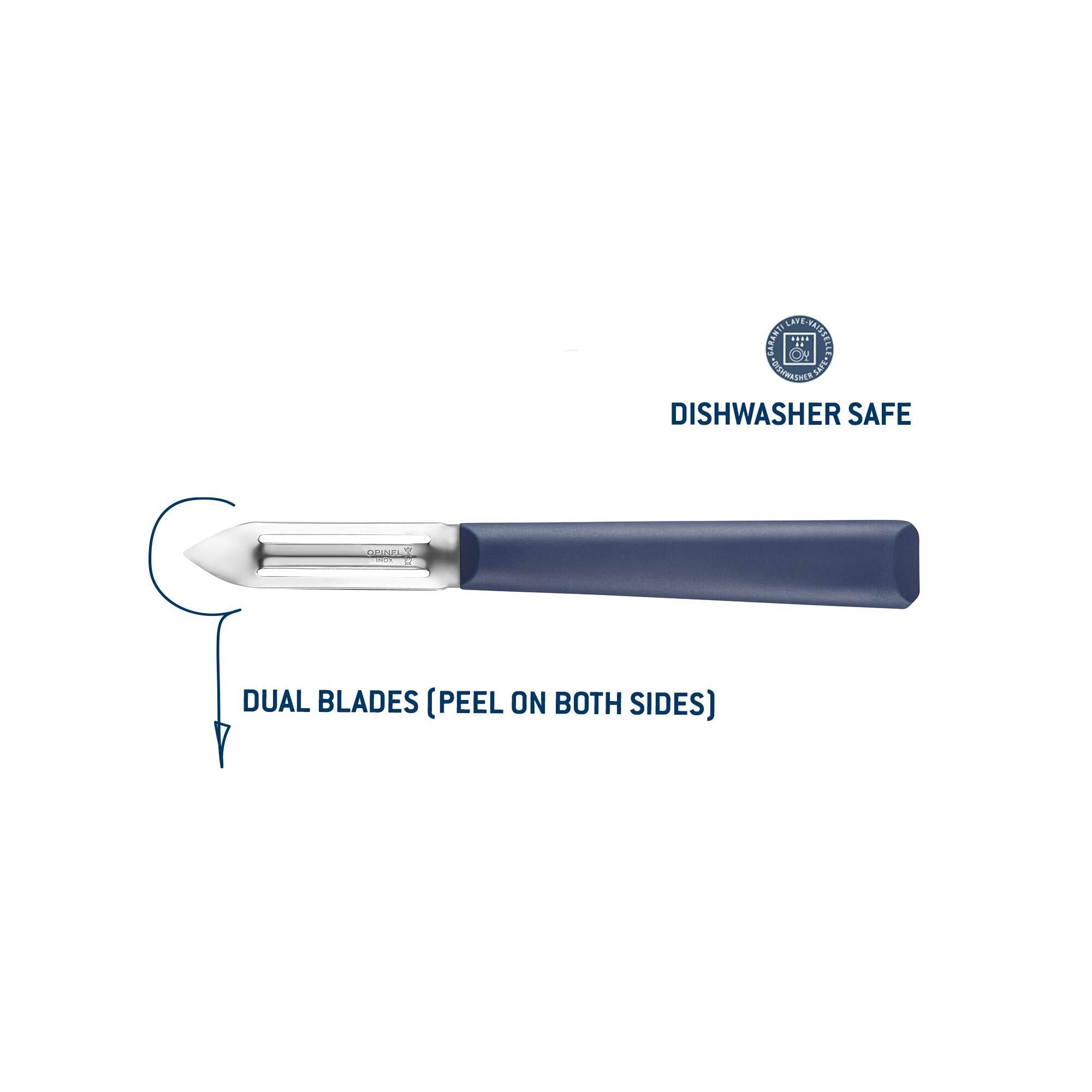 opinel-essential-left-handed-and-right-handed-kitchen-peeler-stainless-steel-swi image 4