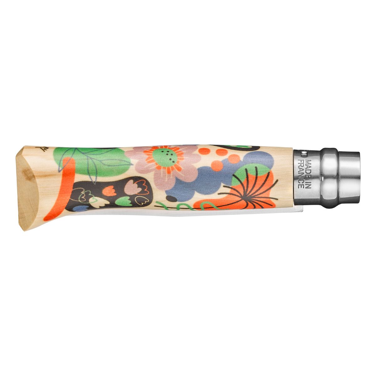 opinel-no-08-limited-edition-nature-artist-series-iv-folding-pocket-knife-decora image 7