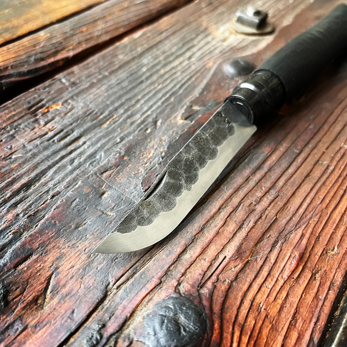 opinel-limited-edition-no-08-carbon-forged-folding-knife-brute-de-forge-carbon-s image 3