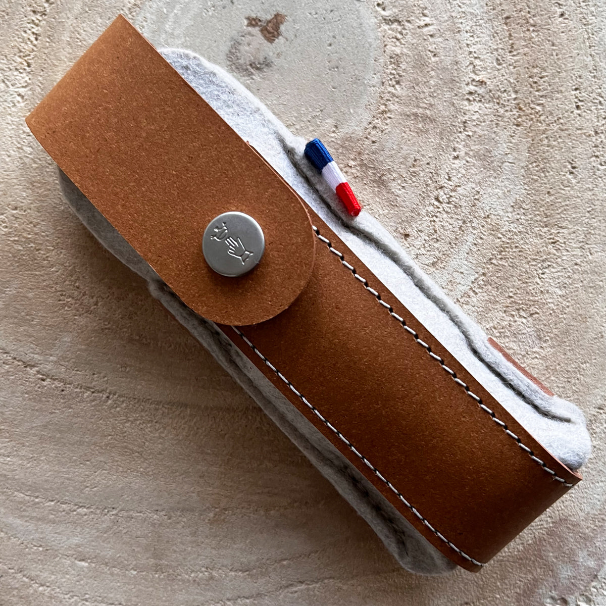 opinel-medium-outdoor-sheath-collection-france-regenerated-leather-knife-sheath image 6