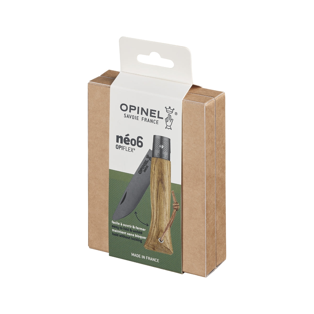 opinel-n-o6-everyday-carry-pocket-knife-black-oak-handle-with-black-anodized-bla image 6