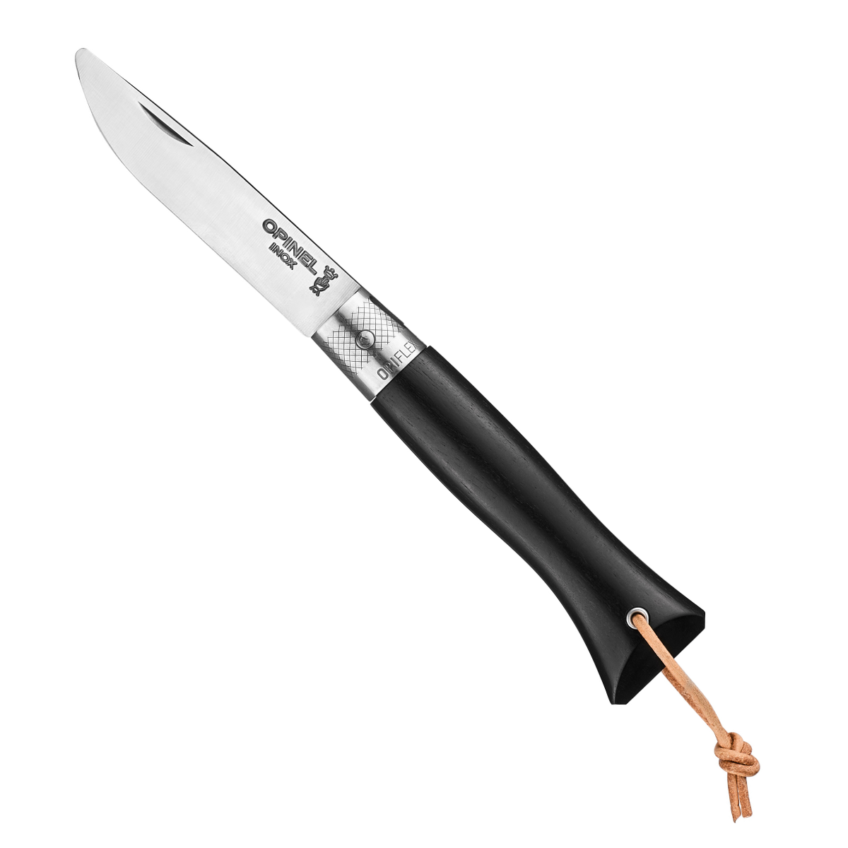 opinel-n-o6-everyday-carry-pocket-knife-ebony-handle-opiflex-lock-second-chance- image 2