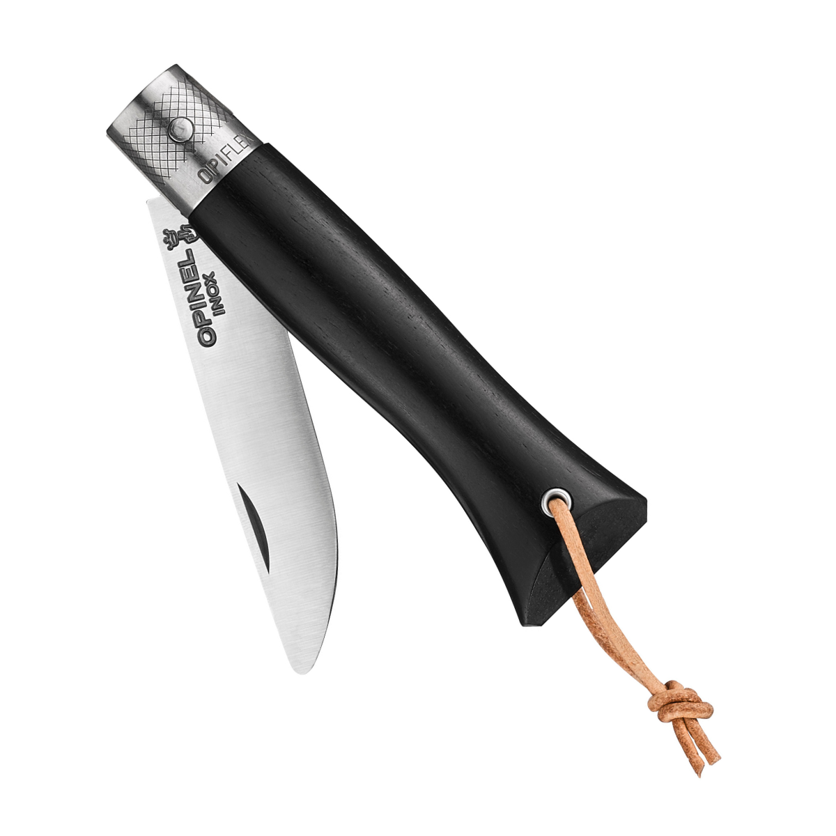 opinel-n-o6-everyday-carry-pocket-knife-ebony-handle-opiflex-lock-second-chance- image 4