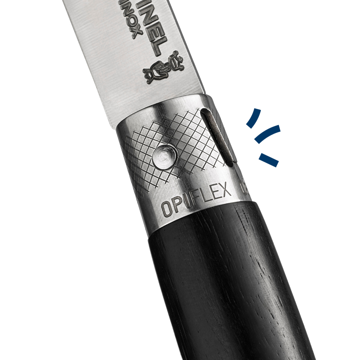 opinel-n-o6-everyday-carry-pocket-knife-ebony-handle-opiflex-lock-second-chance- image 5