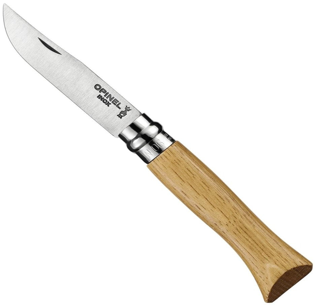 opinel-no-06-stainless-steel-folding-knife-second-chance-deal-virobloc-safety-ri image 3