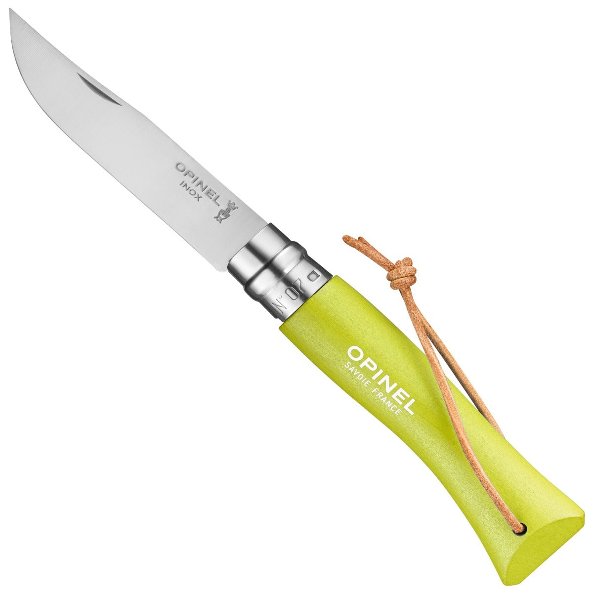 opinel-no-07-stainless-steel-folding-pocket-knife-colorama-lanyard-edition-tinte image 3