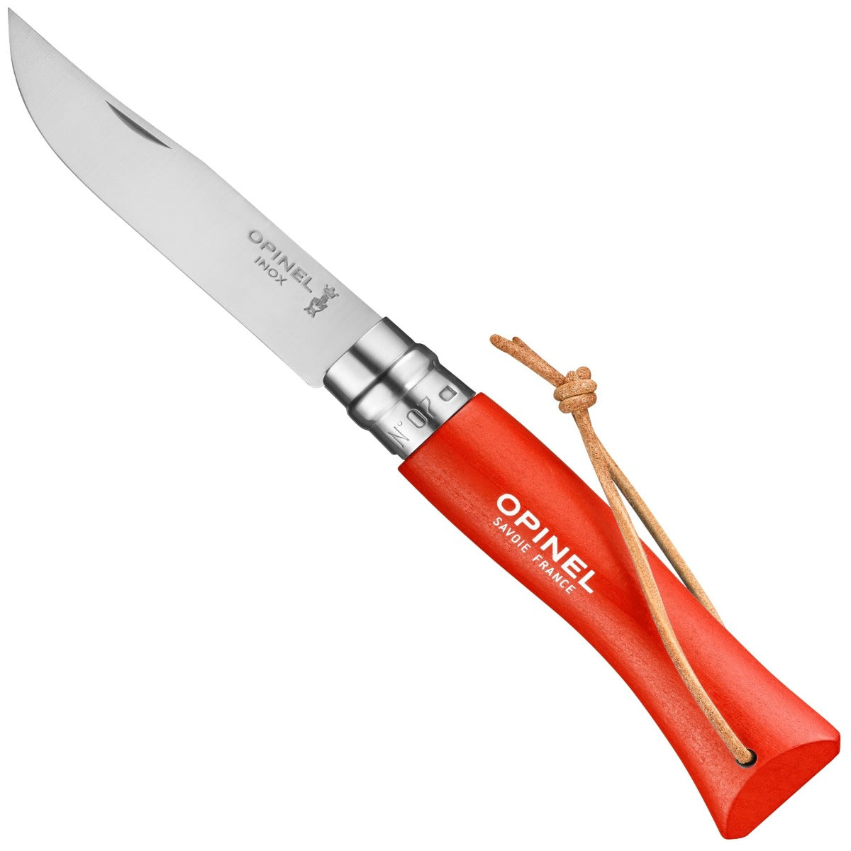 opinel-no-07-stainless-steel-folding-pocket-knife-colorama-lanyard-edition-tinte image 4